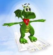 kde konqi t-pose // 280x285 // 14KB